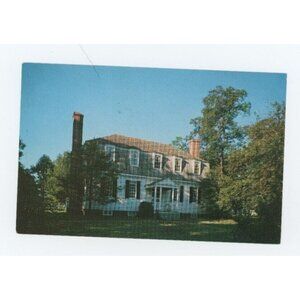Postcard The Moore house Yorktown Virginia day before end of Revolution and end
